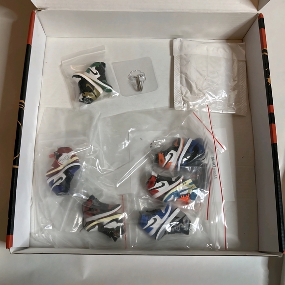 Jordan Multicolor Sneaker Wall Clock - Picture 3 of 4